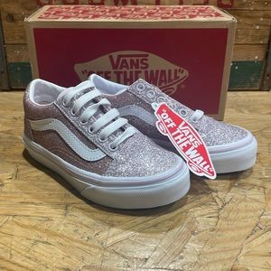Brand new in box Glitter Old Skool Vans in size 10.5